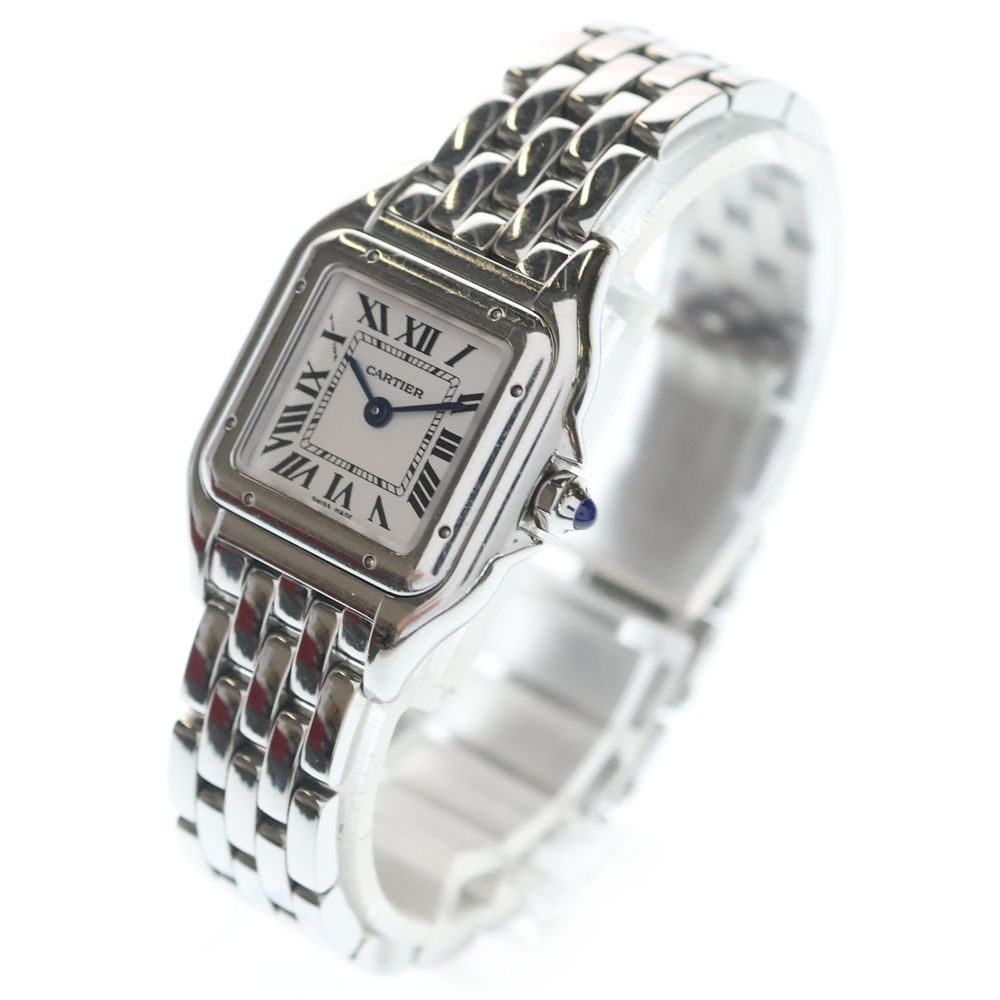 Cartier Panthere de Cartier SM White Dial SS Quartz Watch Silver — view 4