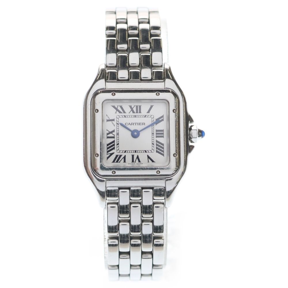 Cartier Panthere de Cartier SM White Dial SS Quartz Watch Silver