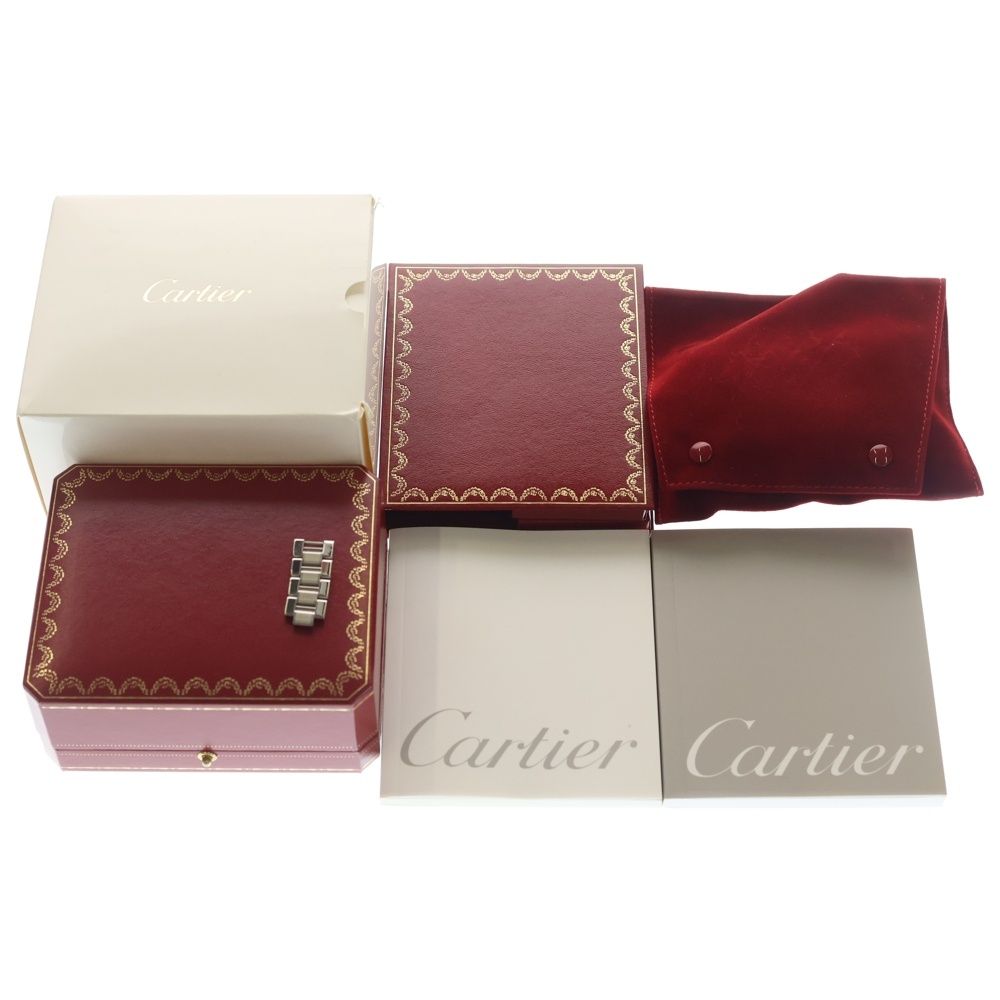 Cartier Must 21 Silver Dial SS Quartz Stainless Steel Watch — view 6