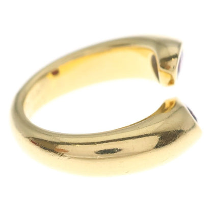 Cartier Ellipse Dotette Ring 18k Yellow Gold Ruby — view 3