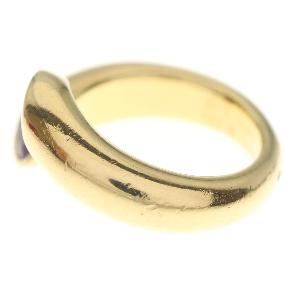 Cartier Ellipse Dotette Ring 18k Yellow Gold Ruby — view 4