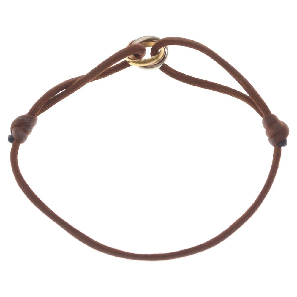 Cartier Baby Trinity Bracelet Brown Gold Silver Pink — view 2