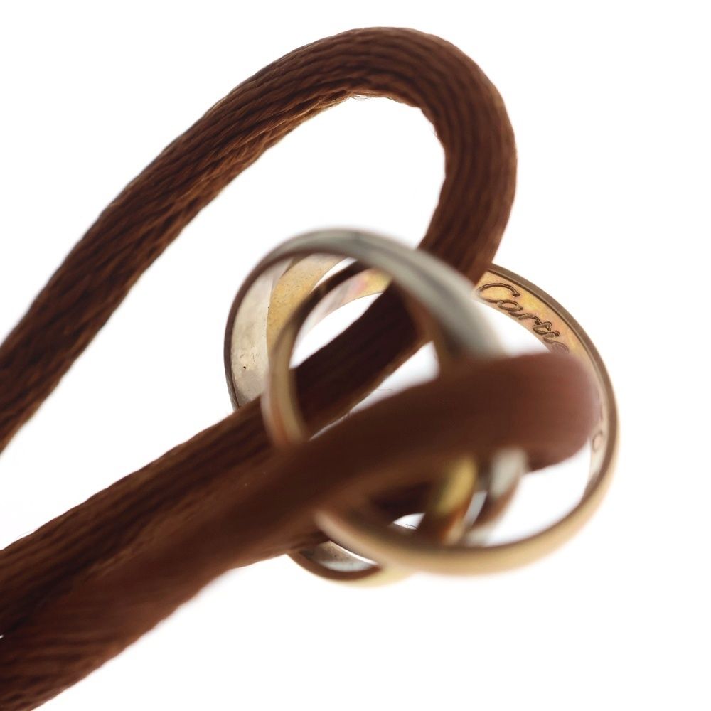 Cartier Baby Trinity Bracelet Brown Gold Silver Pink — view 5