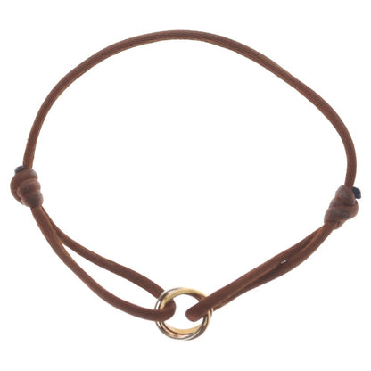 Cartier Baby Trinity Bracelet Brown Gold Silver Pink