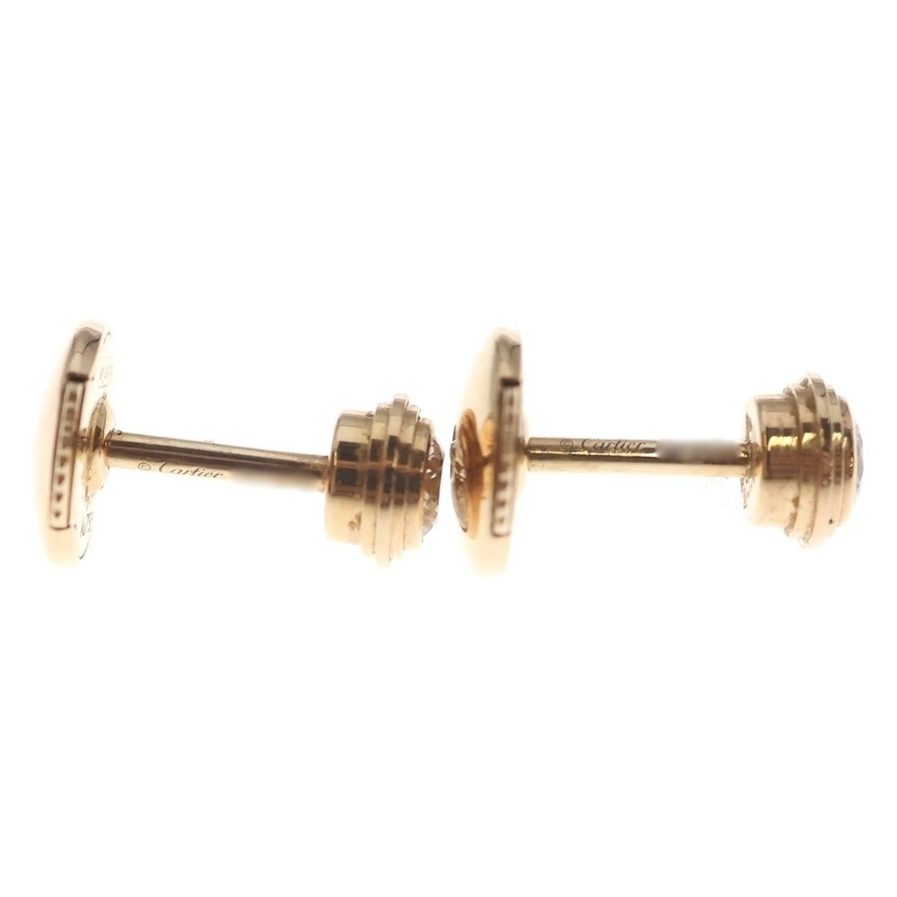 Cartier d'Amour Earrings MM Diamond Pink Gold — view 4