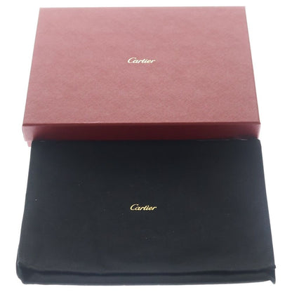 Cartier Double C de Cartier Clutch with Flap Handbag Black — view 6
