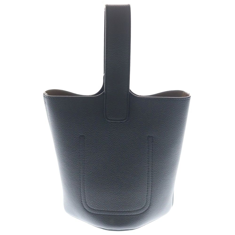 Loewe Pebble Shoulder Bag Black Leather Silver — view 2