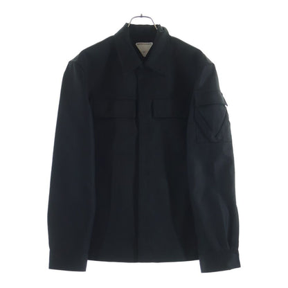 Bottega Veneta Oversize Long Sleeve Shirt Black