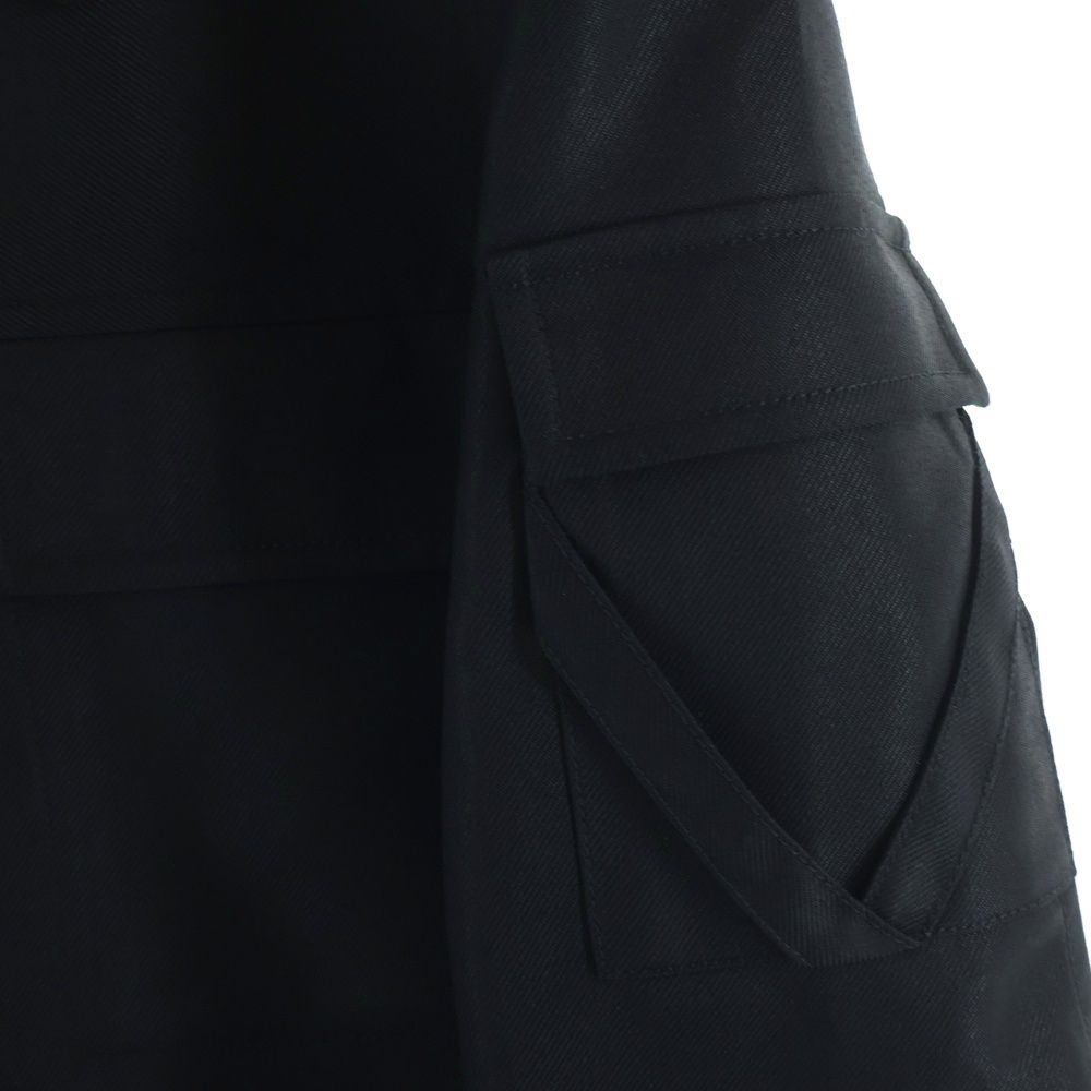 Bottega Veneta Oversize Long Sleeve Shirt Black — view 4