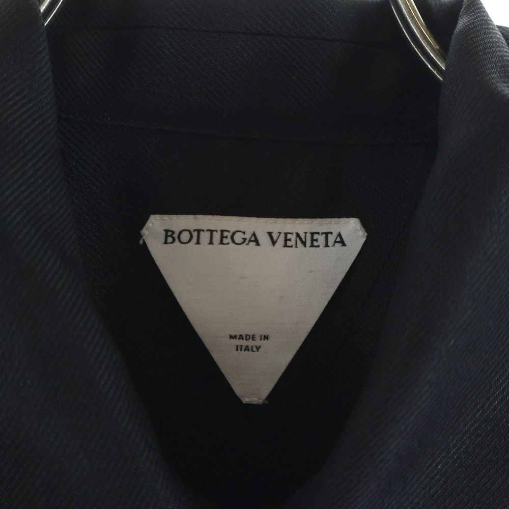 Bottega Veneta Oversize Long Sleeve Shirt Black — view 6