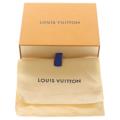 Louis Vuitton Georges Wallet Millesime Leather Compact Trifold Silver Black — view 6