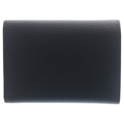 Louis Vuitton Georges Wallet Millesime Leather Compact Trifold Silver Black — view 2