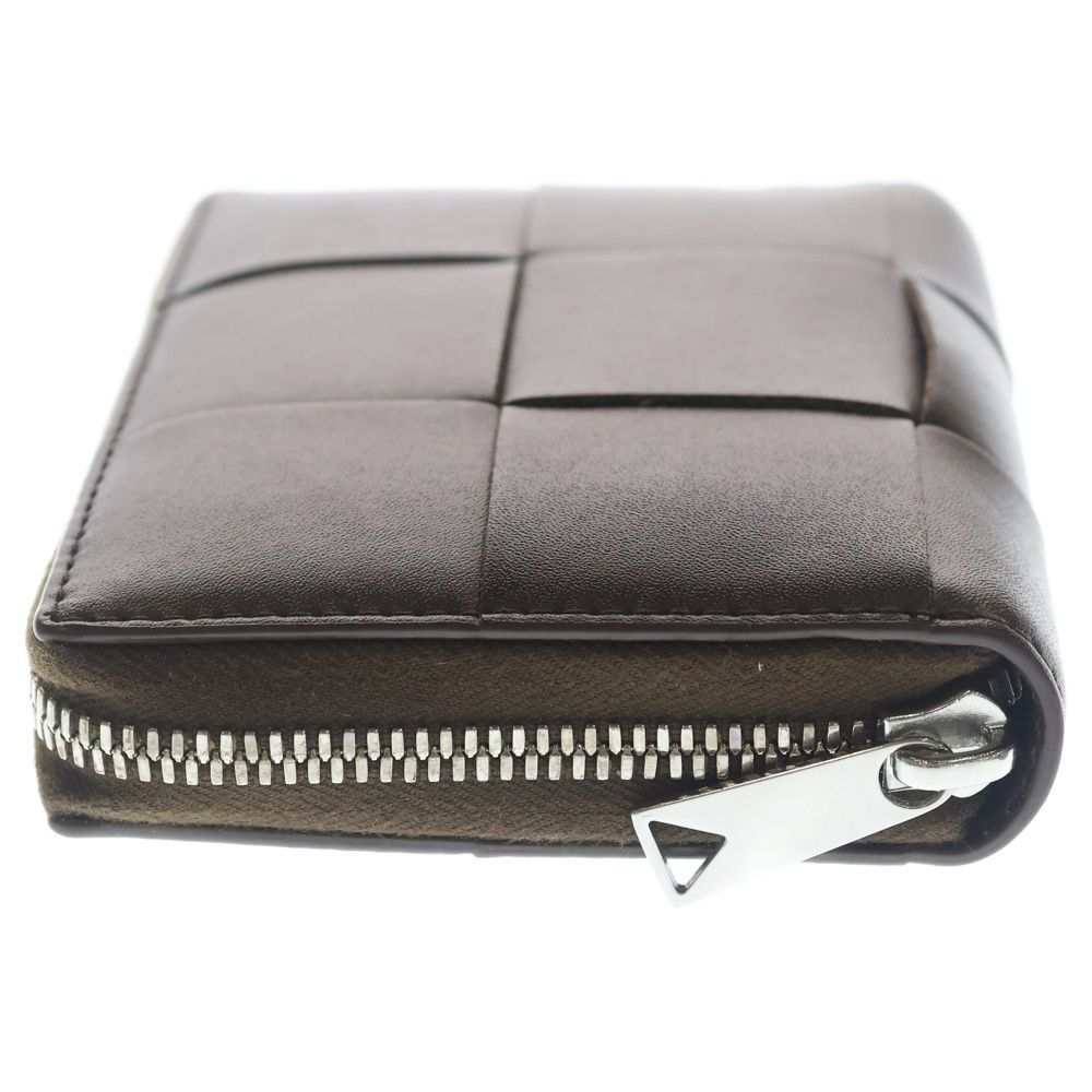 Bottega Veneta Cassette Zip Around Leather Maxi Intrecciato Compact Wallet — view 3