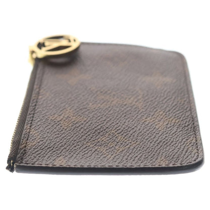 Louis Vuitton Card Holder Romy Monogram Coin Fragment Case Gold Brown — view 3