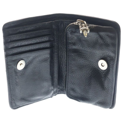 Chrome Hearts Joey Leather Wallet Black — view 4