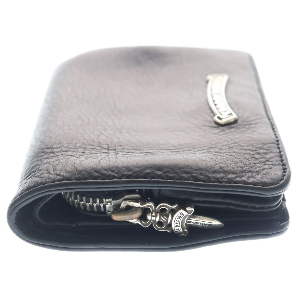 Chrome Hearts Joey Leather Wallet Black — view 3