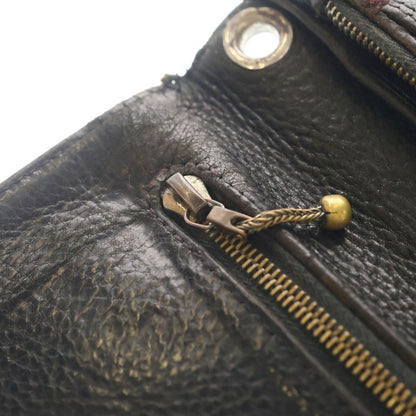 Chrome Hearts Cross Ball Button Leather Wallet Black — view 6
