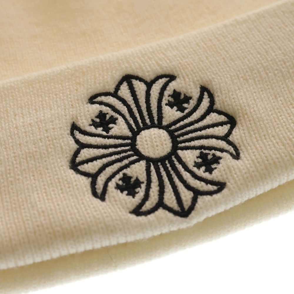Chrome Hearts Watch Cap CH Plus Vinnie Cap Hat White — view 5
