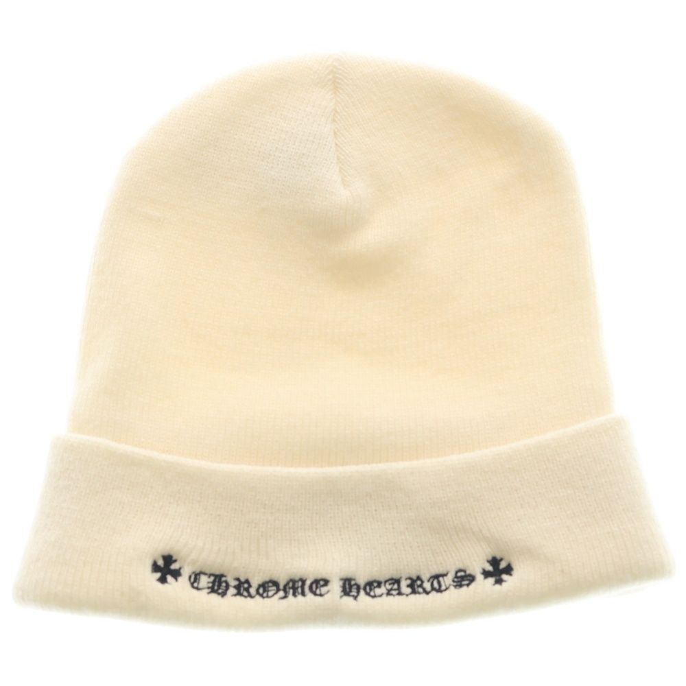 Chrome Hearts Watch Cap CH Plus Vinnie Cap Hat White — view 2