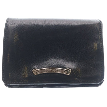 Chrome Hearts Joey Leather Wallet Black