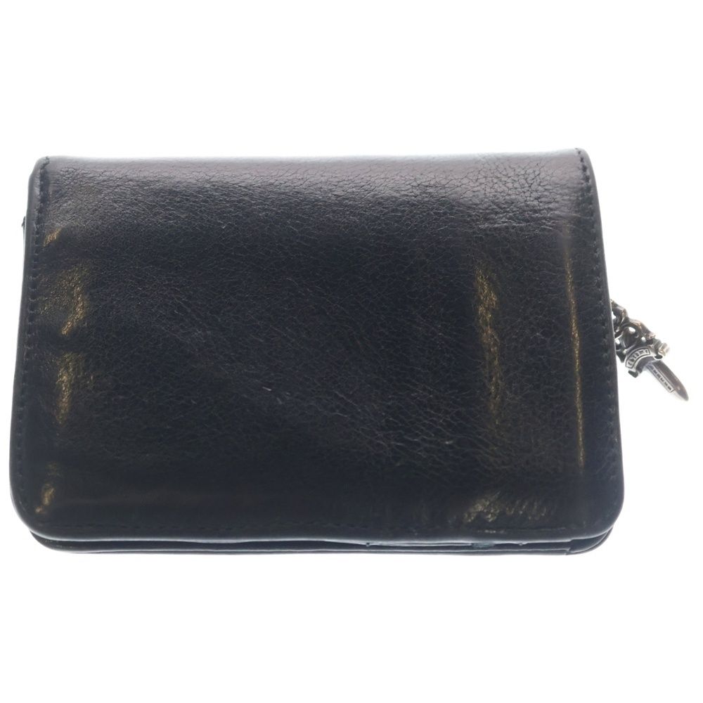 Chrome Hearts Joey Leather Wallet Black — view 2