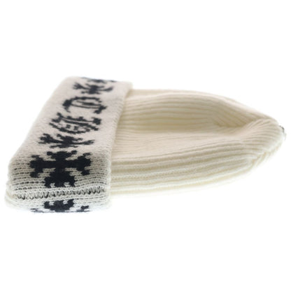 Chrome Hearts Big Daddy Star Cashmere Knit with Ball Beanie Cap Black Hat — view 3