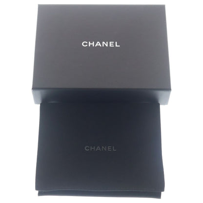Chanel Quilted CC Logo Zip Coin Purse Mini Wallet Mint Blue Caviar Leather Gold — view 6