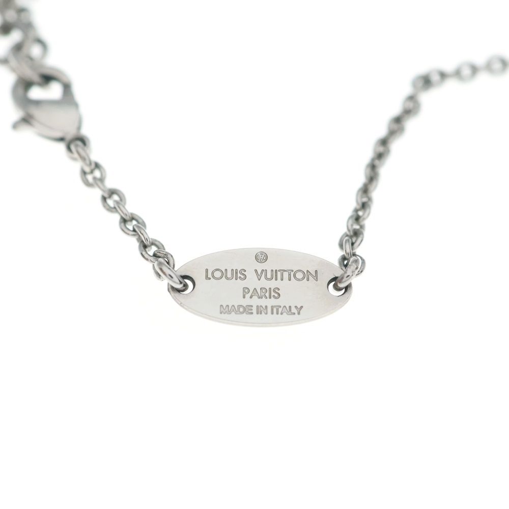 Louis Vuitton Essential Necklace Pendant Chain Silver — view 5