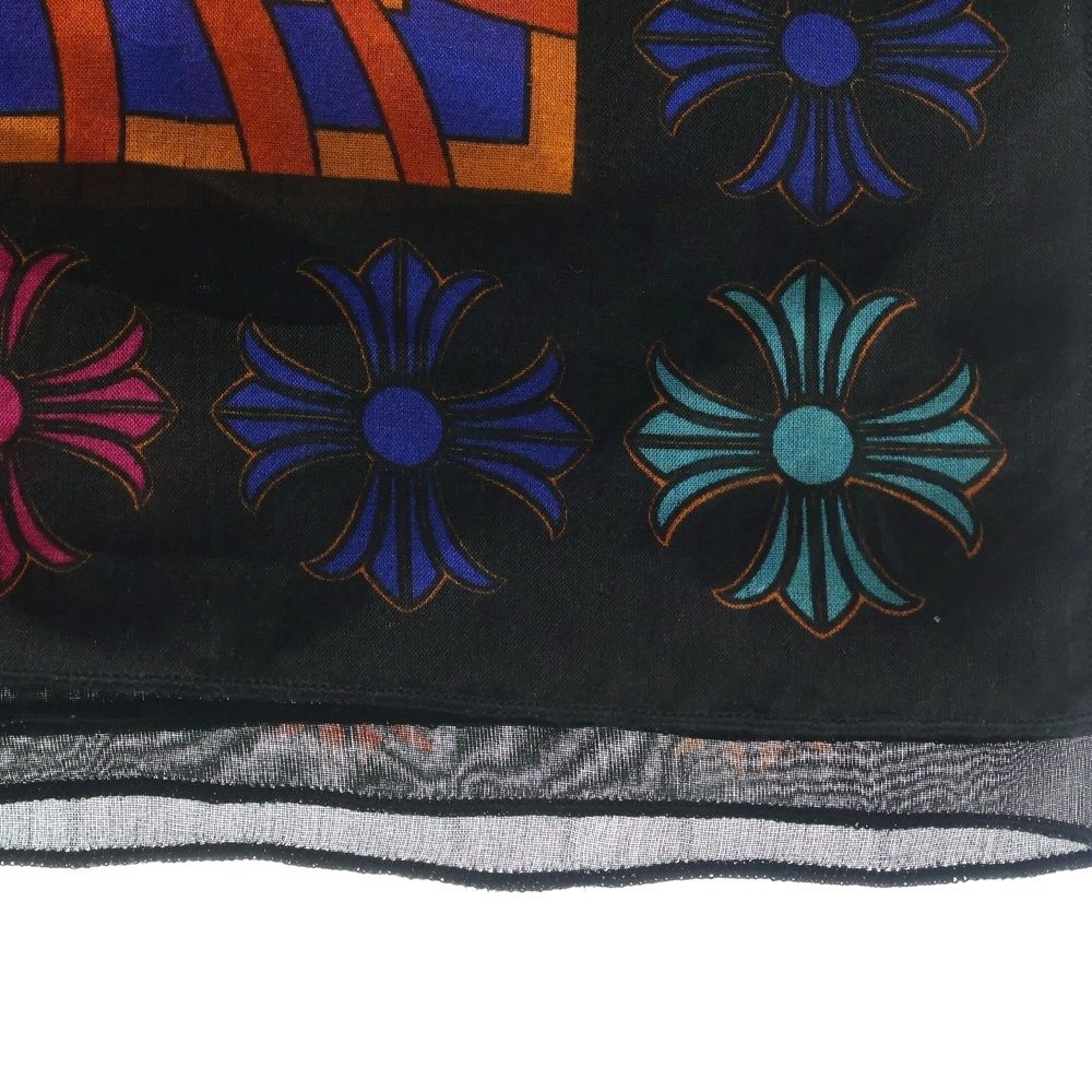 Chrome Hearts Mapplethorpe CH Plus Slik Skf Maplethorpe CH Silk Scarf Orange — view 3