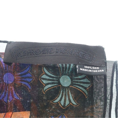 Chrome Hearts Mapplethorpe CH Plus Slik Skf Maplethorpe CH Silk Scarf Orange — view 4