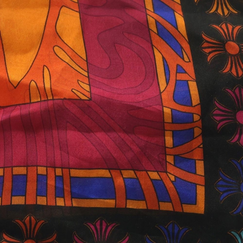 Chrome Hearts Mapplethorpe CH Plus Slik Skf Maplethorpe CH Silk Scarf Orange — view 2