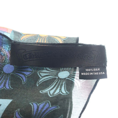 Chrome Hearts Mapplethorpe CH Plus Slik Skf Maplethorpe CH Silk Scarf Blue — view 4