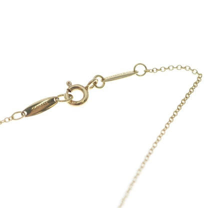 Tiffany & Co Open Heart Necklace Pendant Chain Gold — view 4