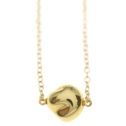 Tiffany & Co Nugget Necklace Pendant Chain Gold — view 3
