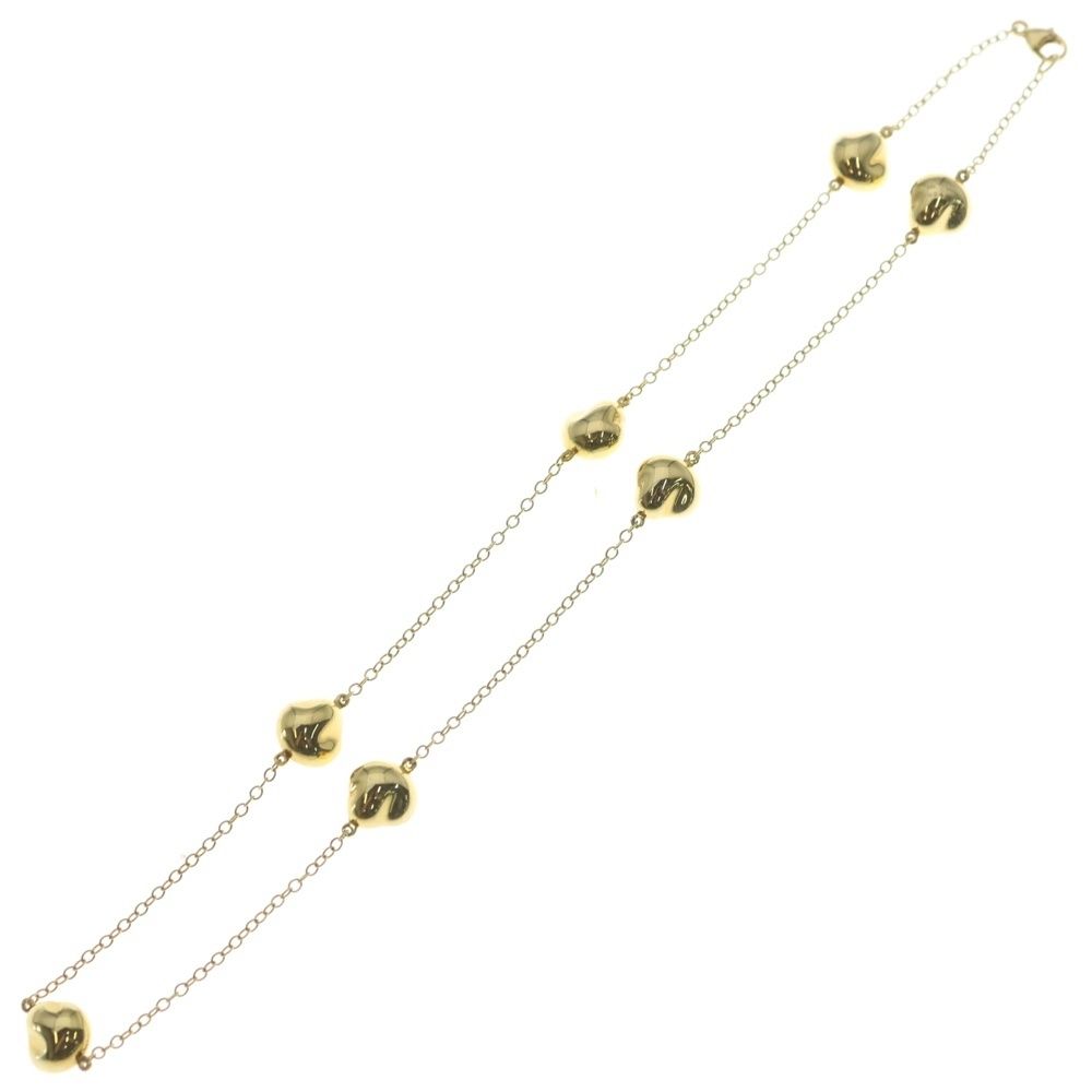Tiffany & Co Nugget Necklace Pendant Chain Gold — view 2