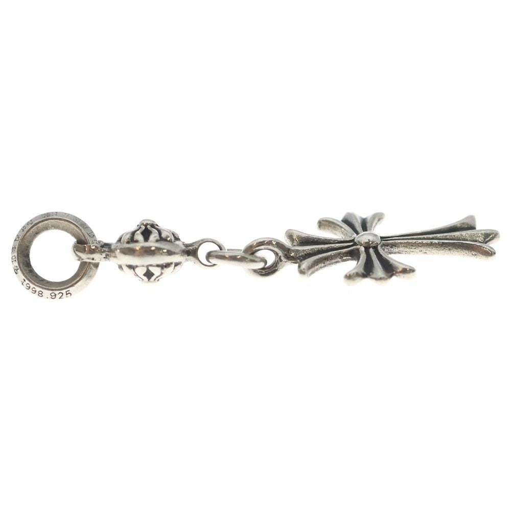 Chrome Hearts Tny CH Crs 1 Ball Tiny CH Cross Charm Pendant Top Silver — view 4