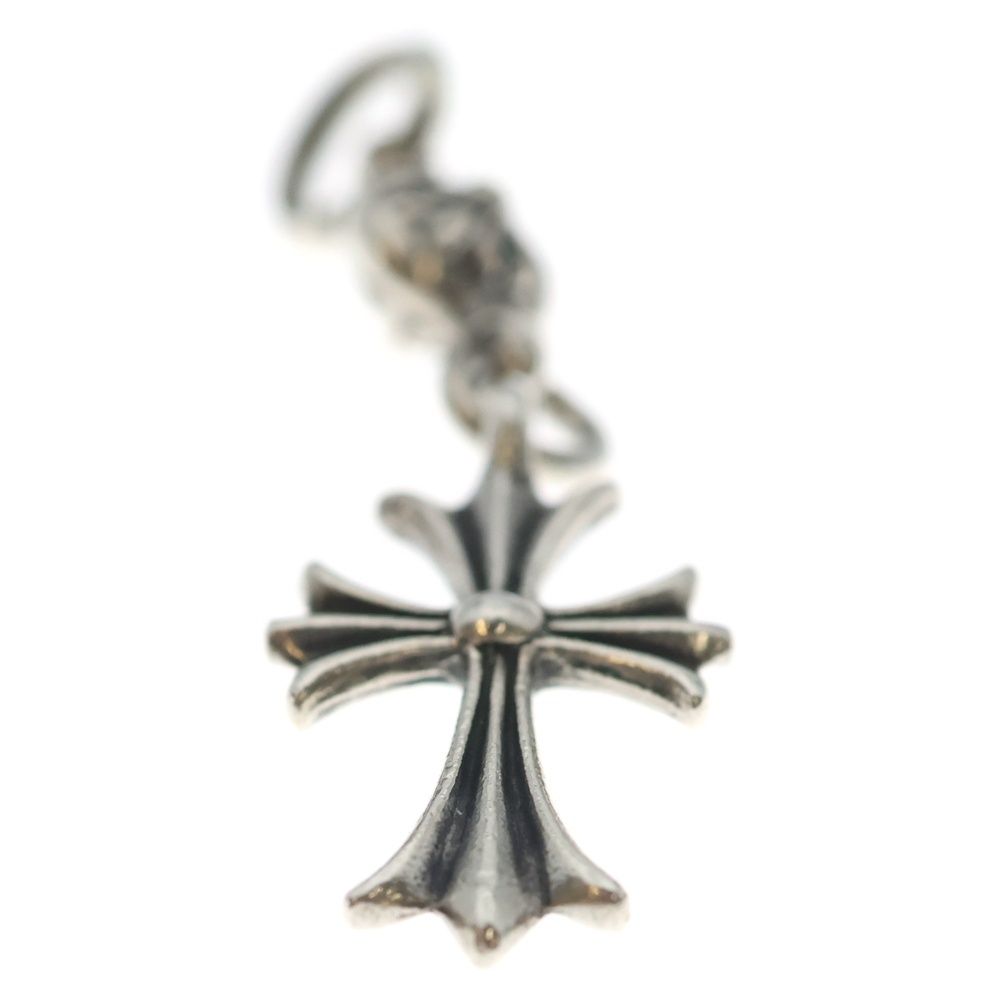 Chrome Hearts Tny CH Crs 1 Ball Tiny CH Cross Charm Pendant Top Silver — view 5