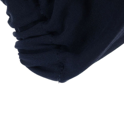 Chanel Silk 3/4 Sleeve Dress Navy — view 5