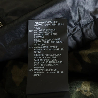 Saint Laurent Paris Nylon Zip Up Jacket Lining Camo Zip Black — view 7