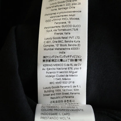 Gucci Cotton Denim Short Sleeve Shirt with Clamp Black — view 8
