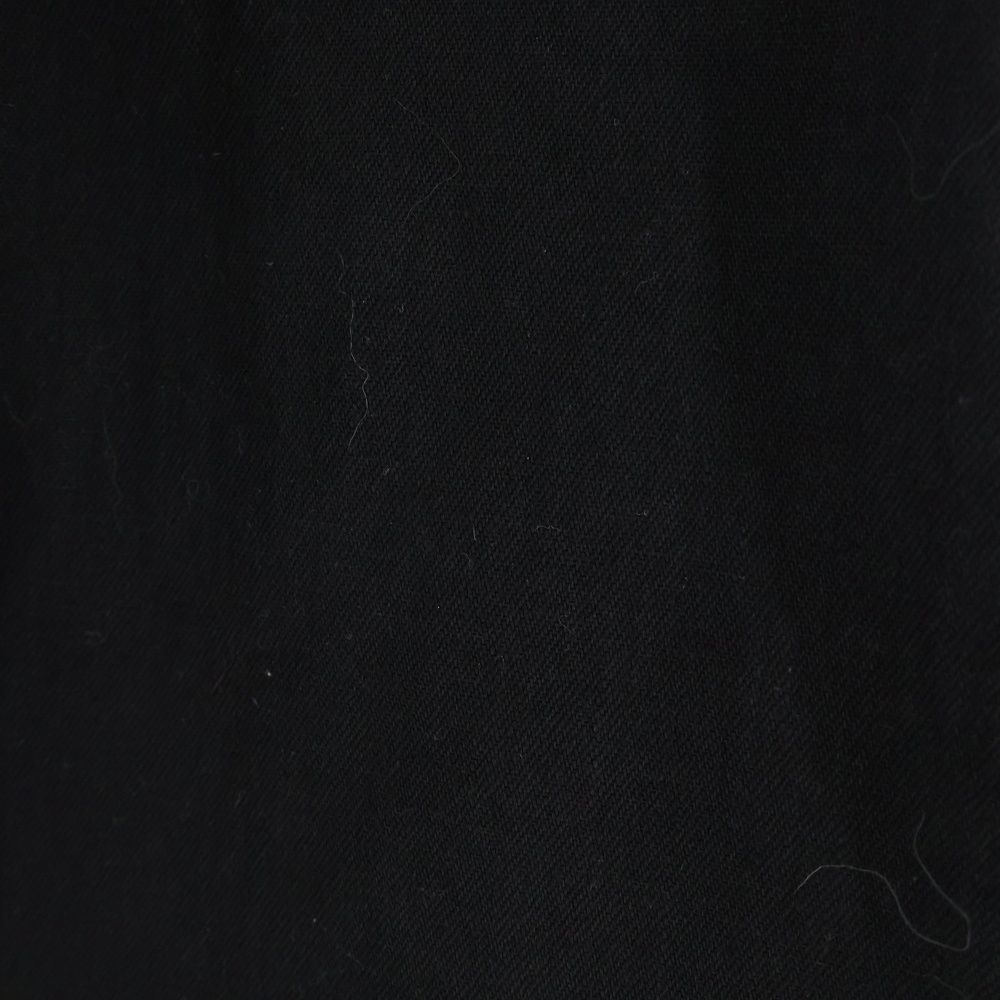 Gucci Cotton Denim Short Sleeve Shirt with Clamp Black — view 3