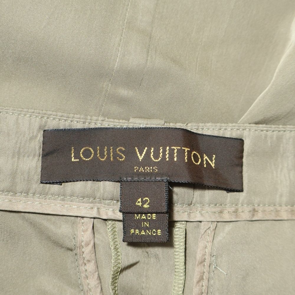 Louis Vuitton Capri Shorts Nylon Beige Wop — view 7