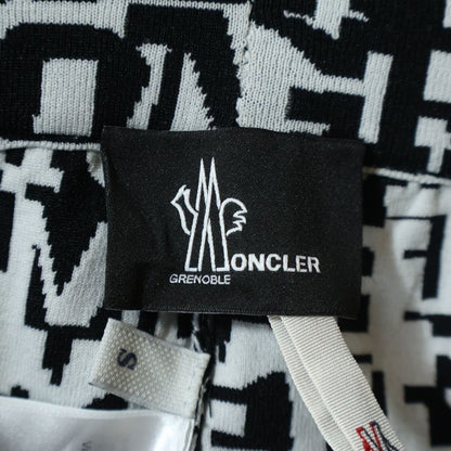 Moncler Grenoble Pantalone Tricot All Over Pattern Joggers Pants White — view 7