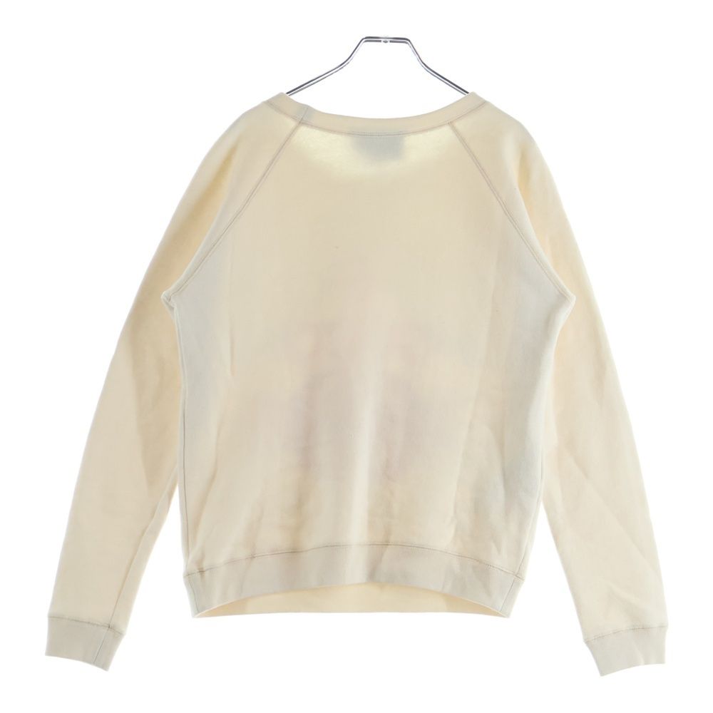 Gucci Sweatshirt Line Stone Decoration Crew Neck Ivory — view 2