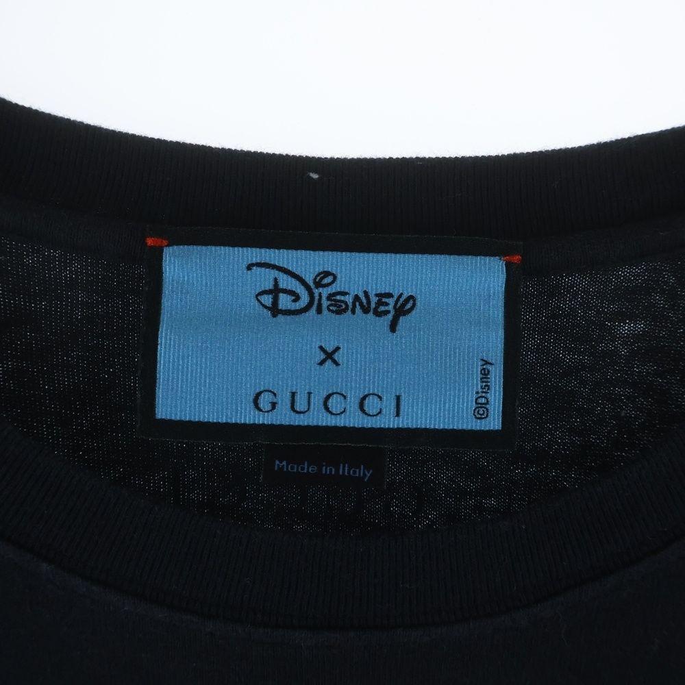 Gucci Disney Donald Duck T-Shirt Short Sleeve Black — view 6