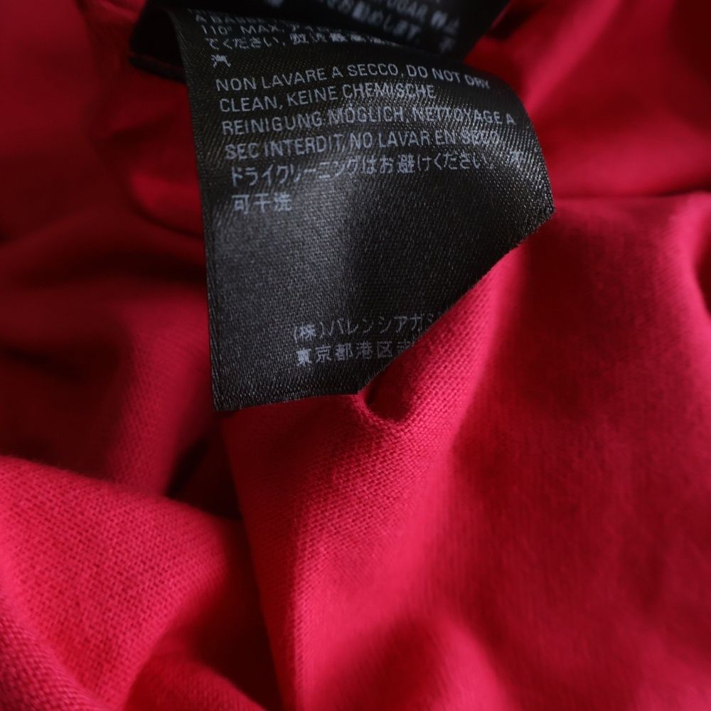 Balenciaga Logo Here Flatground T-Shirt Print Short Sleeve Pink — view 8