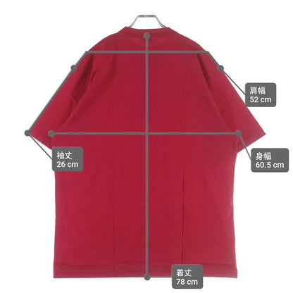 Balenciaga Logo Here Flatground T-Shirt Print Short Sleeve Pink — view 9