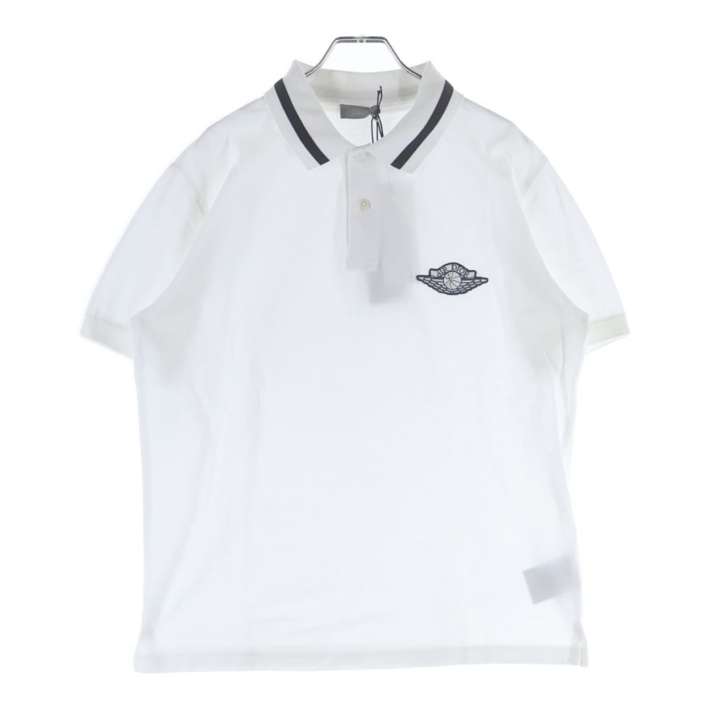 Dior Air Wings Polo Shirt White