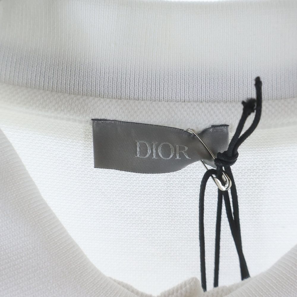 Dior Air Wings Polo Shirt White — view 7