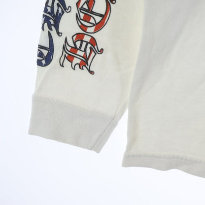 Chrome Hearts Vintage US Scrl L S Tee Stars and Stripes Scroll Logo Print Long — view 5